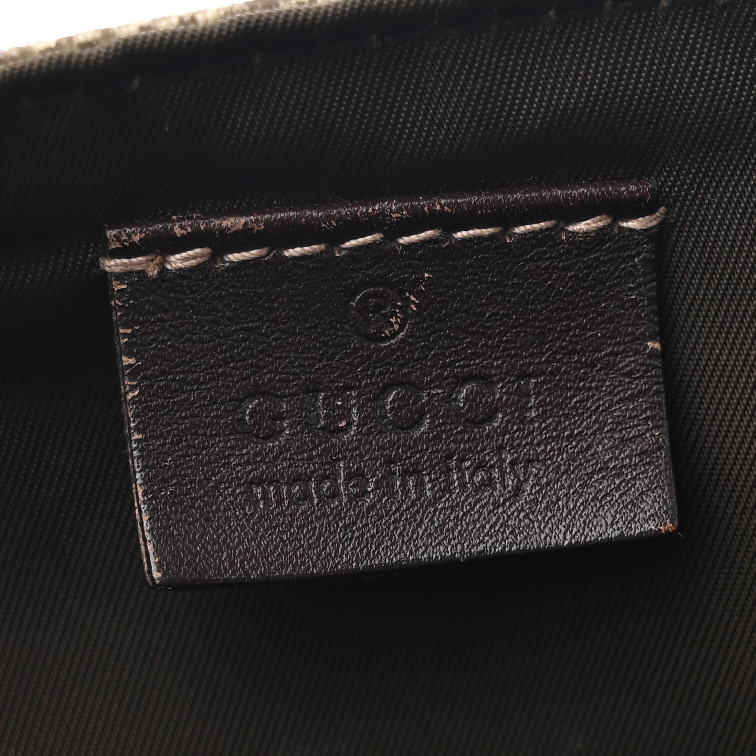 Gucci GG Plus Monogram Messenger Diaper Bag Dark Brown 6 of 13