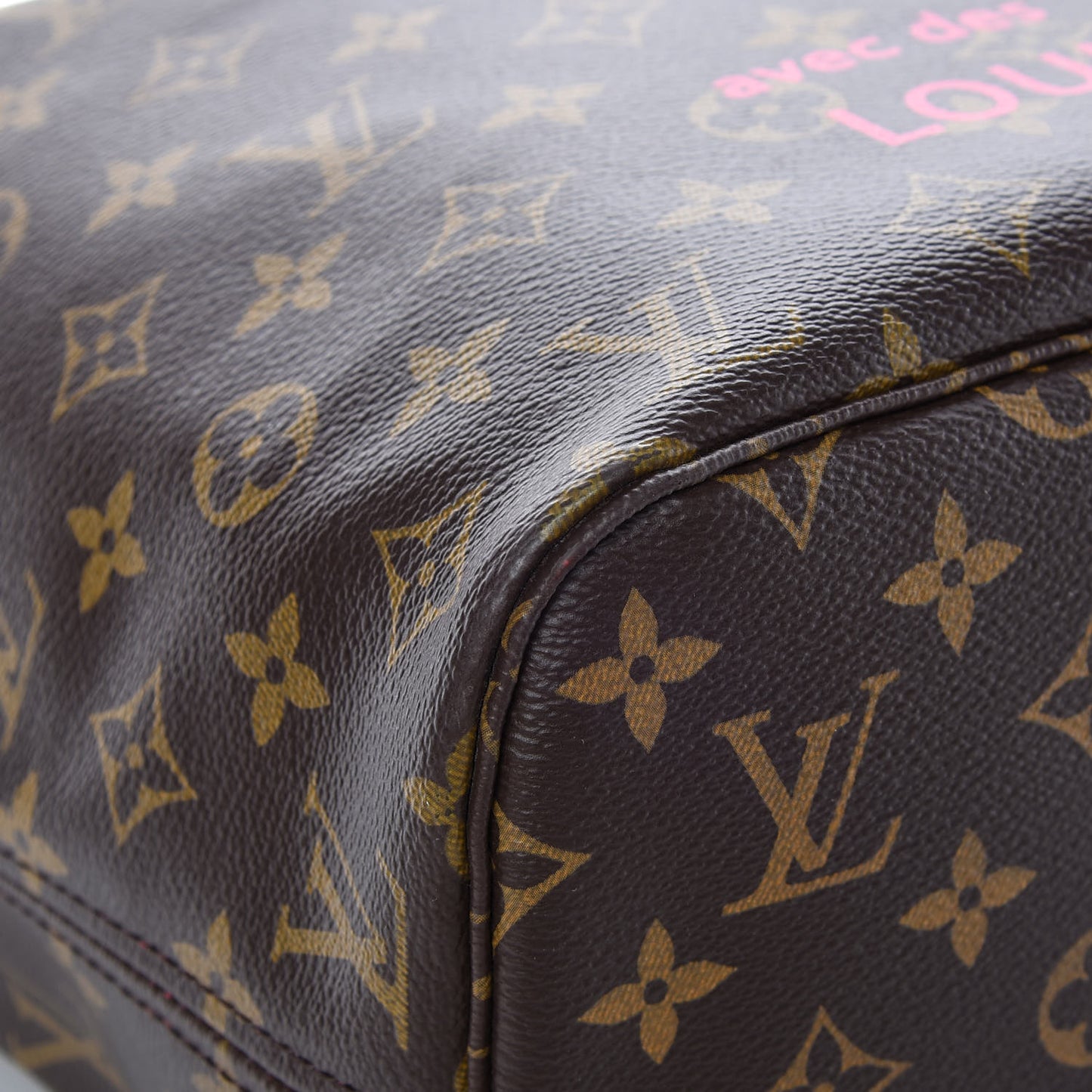 Monogram V Neverfull MM Grenade