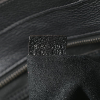 Celine Drummed Calfskin Mini Luggage Black 7 of 12