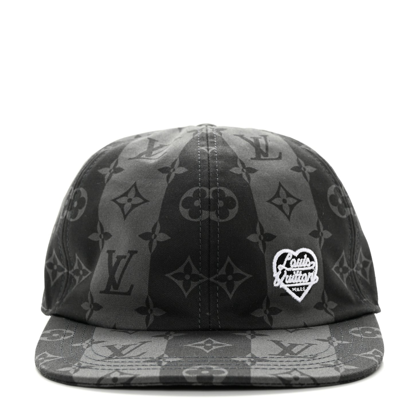 X NIGO Cotton Monogram Eclipse Stripes LV Cap L