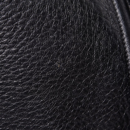 Prada Cervo Deerskin Fringe Tote Black 22 of 22
