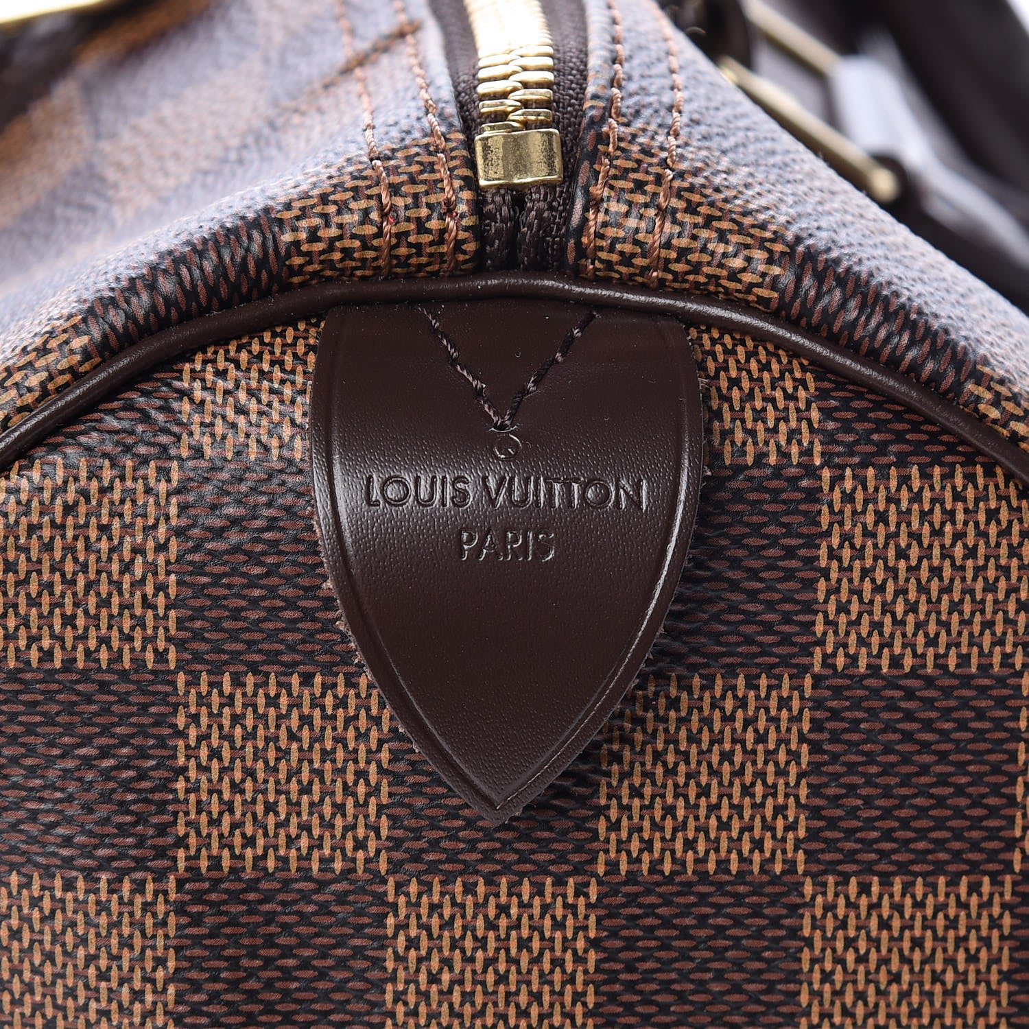 Louis Vuitton Damier Ebene Speedy 30 6 of 10