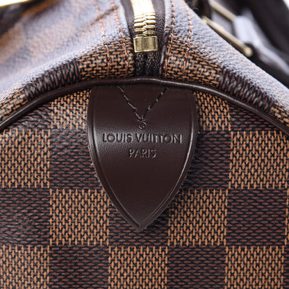 Louis Vuitton Damier Ebene Speedy 30 6 of 10