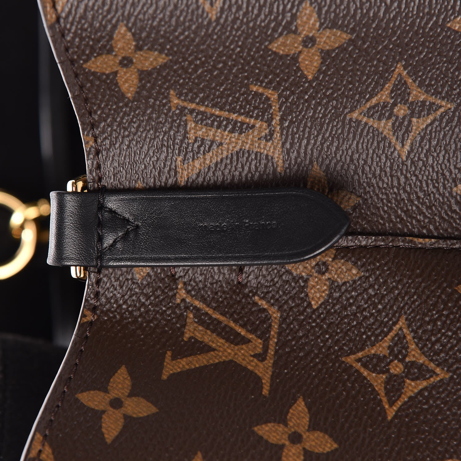 Louis Vuitton Monogram Neonoe MM Black 9 of 10