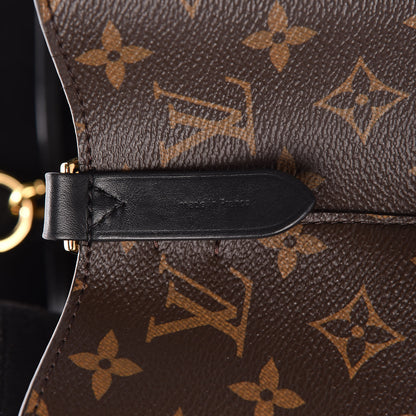 Louis Vuitton Monogram Neonoe MM Black 9 of 10