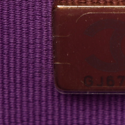 Chanel Caviar Quilted Wallet On Chain WOC Purple 7 of 11