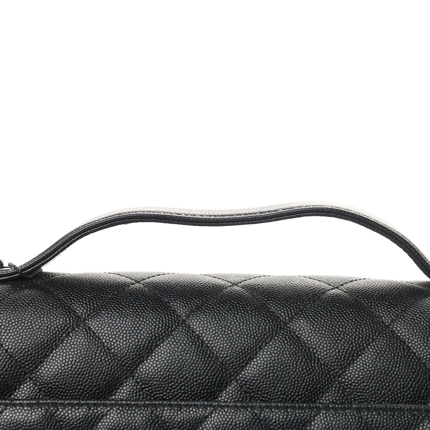 Caviar Quilted Large Business Affinity Flap Black