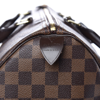 Louis Vuitton Damier Ebene Speedy 35 8 of 14