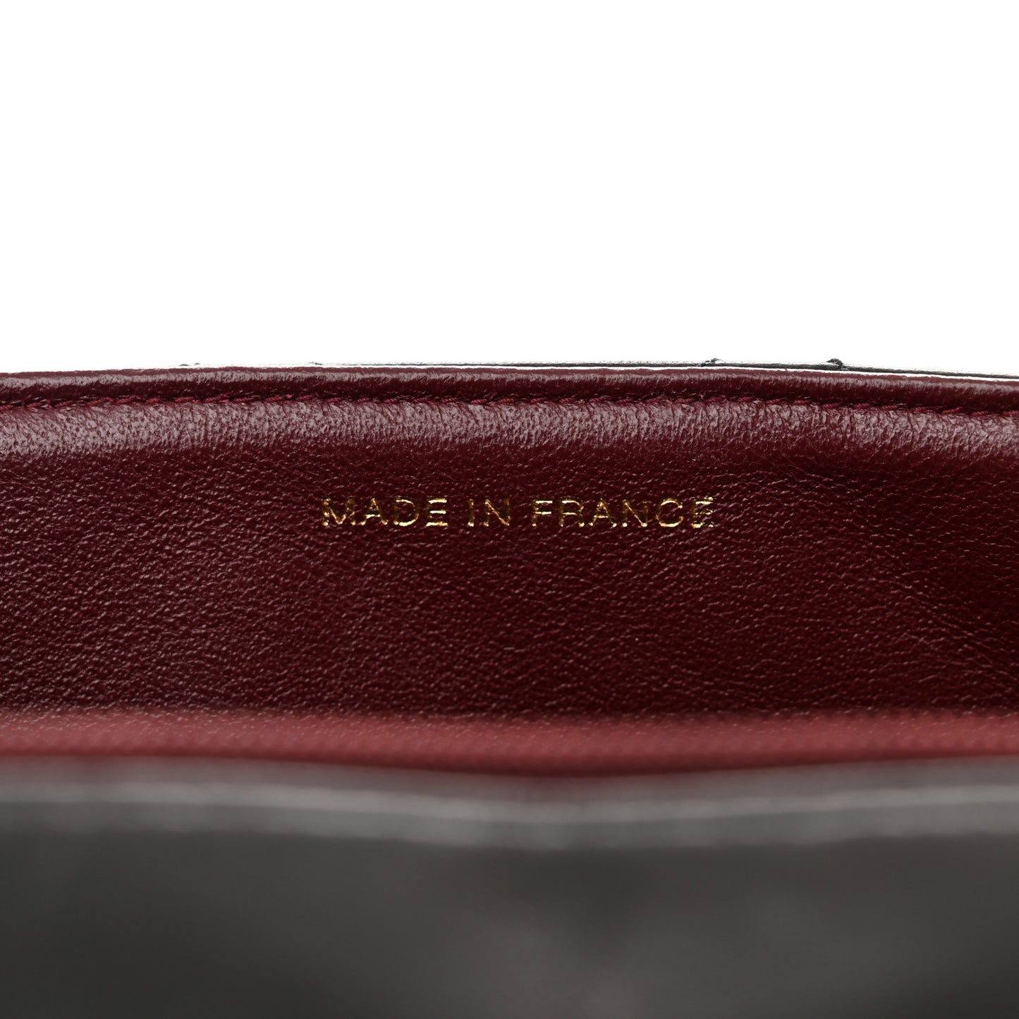 Lambskin Quilted Medium Single Flap Black