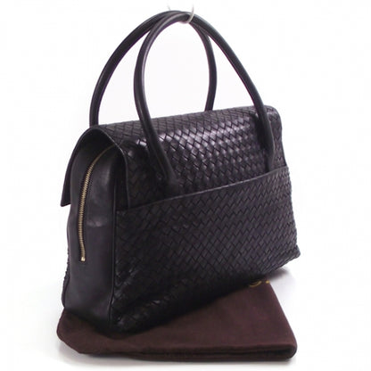 Bottega Veneta Leather Woven Flap Tote 3 of 11