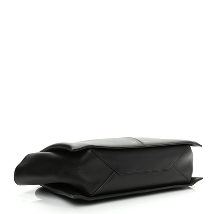 Celine Smooth Calfskin Small Tri-Fold Shoulder Bag Black 4 of 10