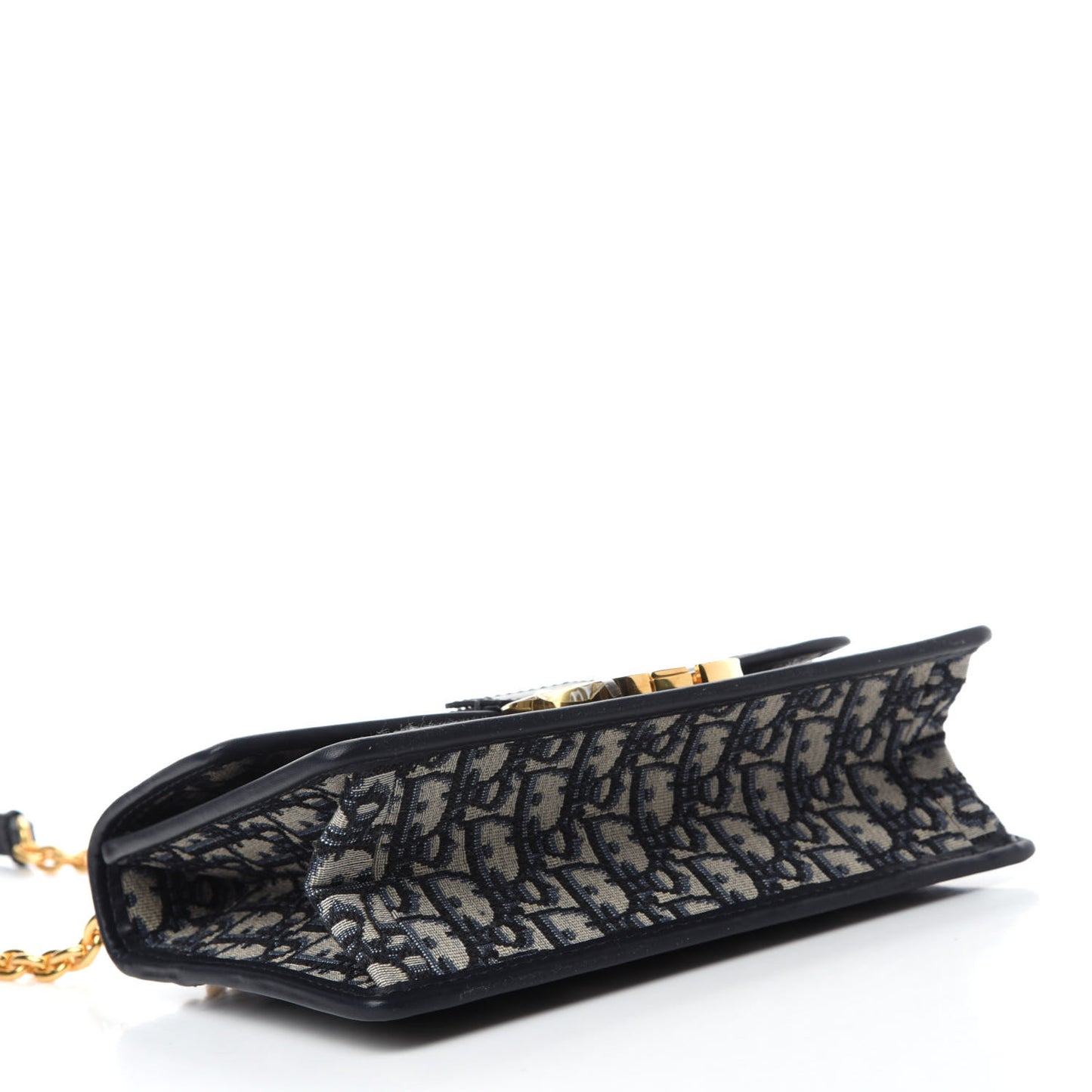 Oblique 30 Montaigne Chain Flap Bag Blue