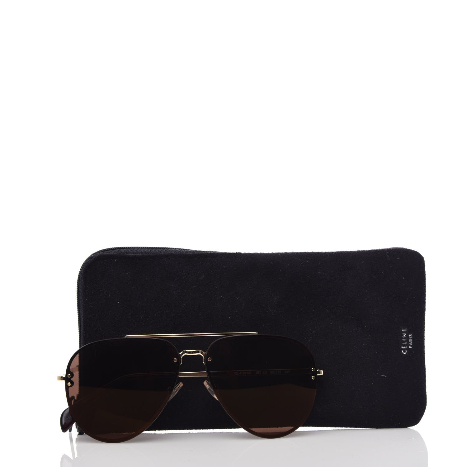 Louis Vuitton Hortensia Cat Eye Sunglasses Brown Glitter 10 of 10