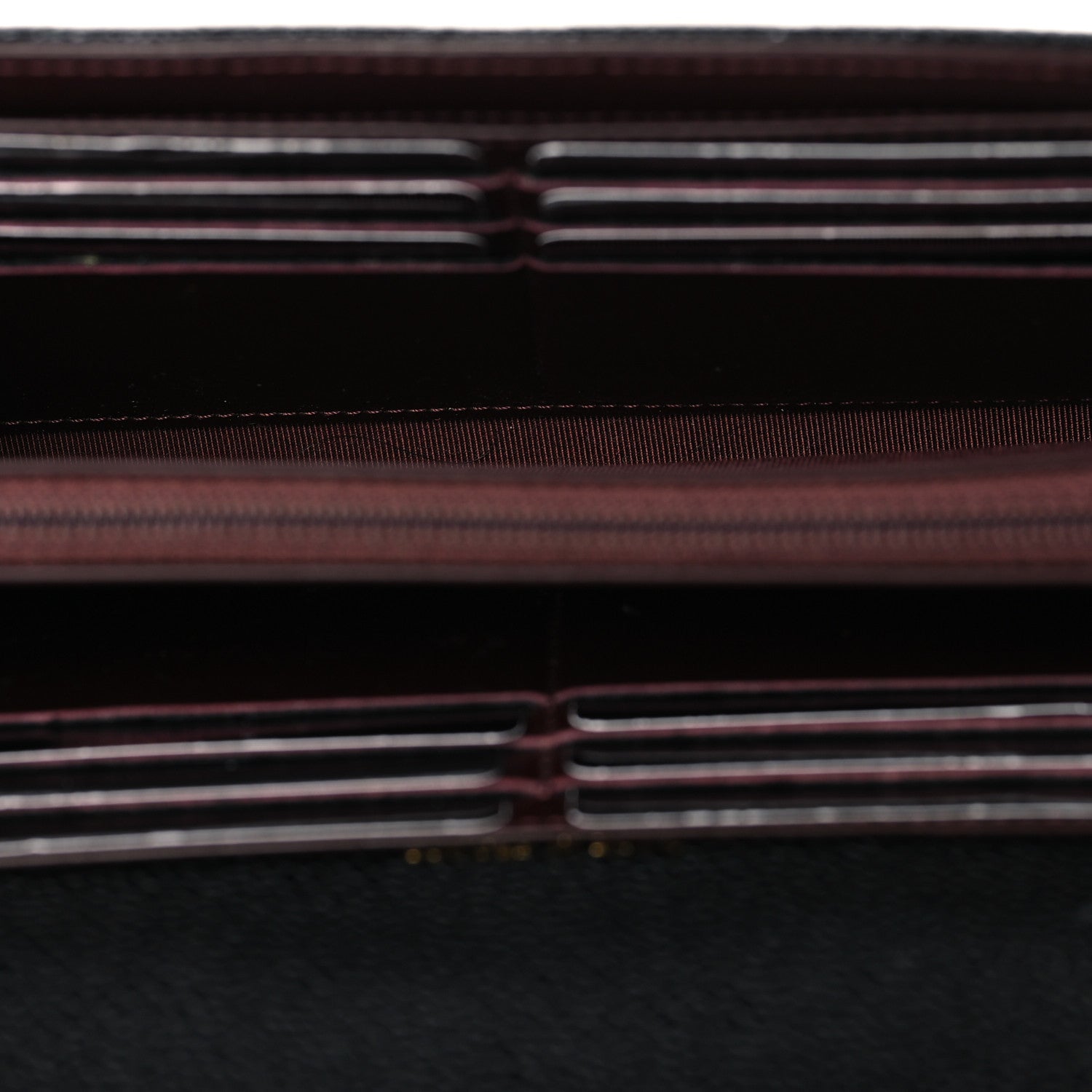 Chanel Caviar Quilted Large Gusset Flap Wallet Black 5 of 9