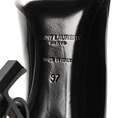 Saint Laurent Patent Opyum 110 Pumps 37 Black 7 of 9