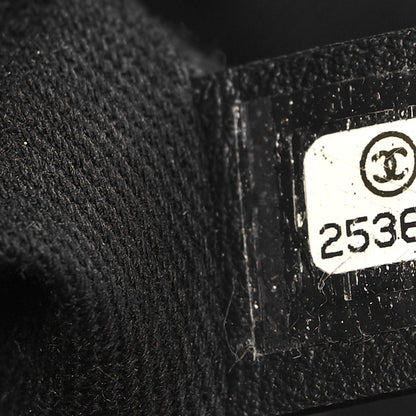Chanel Canvas Extra Large Double Face Shopping Tote Black 7 of 10