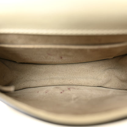 Chloe Calfskin Suede Small Nile Bracelet Bag Off White 9 of 29