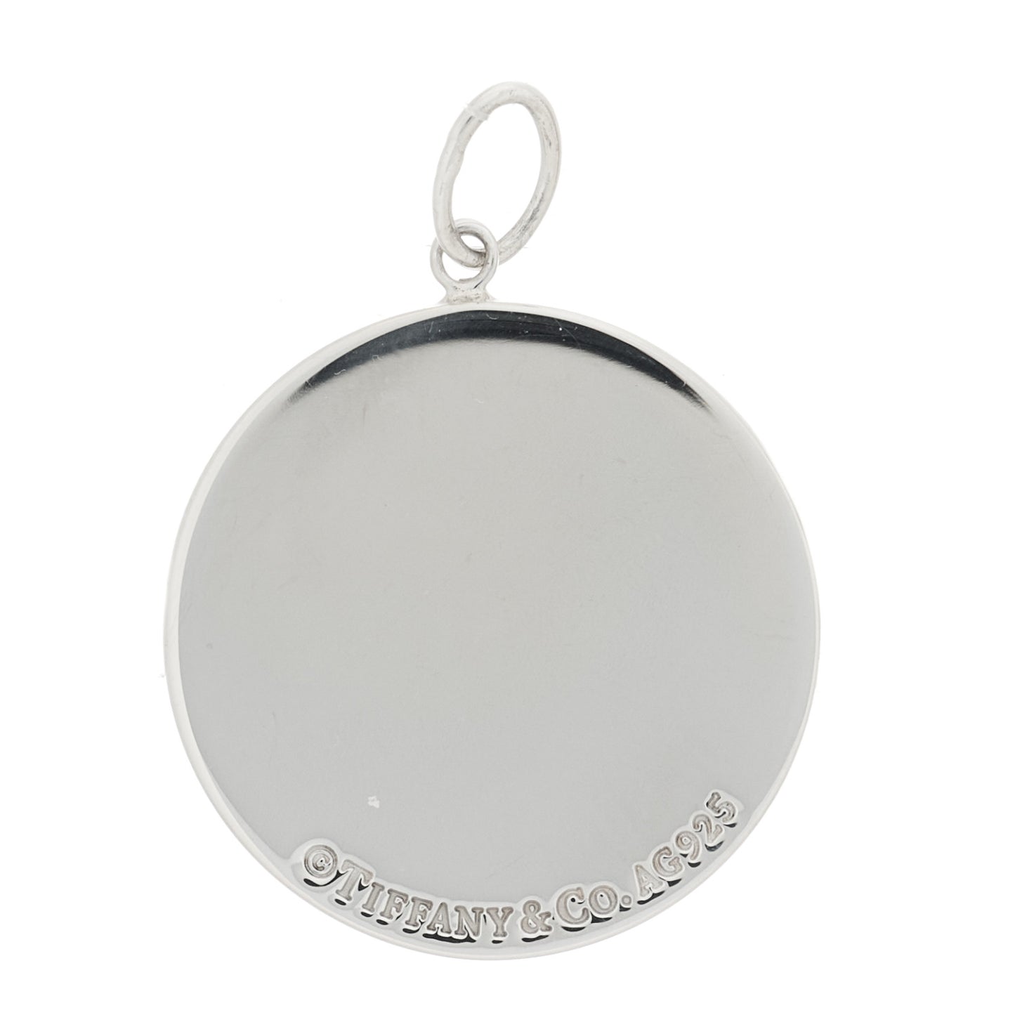Sterling Silver Beverly Hills Round Charm