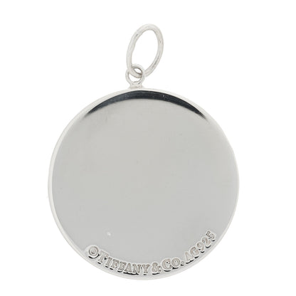 Tiffany Sterling Silver Beverly Hills Round Charm 3 of 4