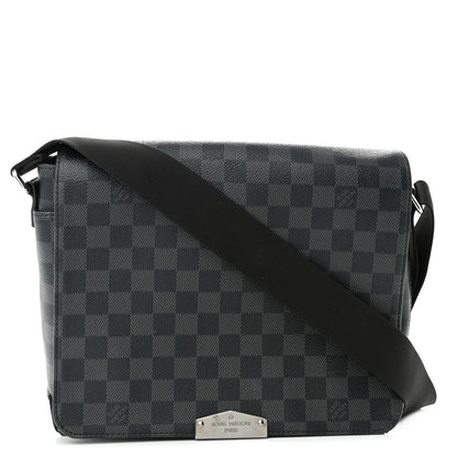 Louis Vuitton Damier Graphite District PM 1 of 10