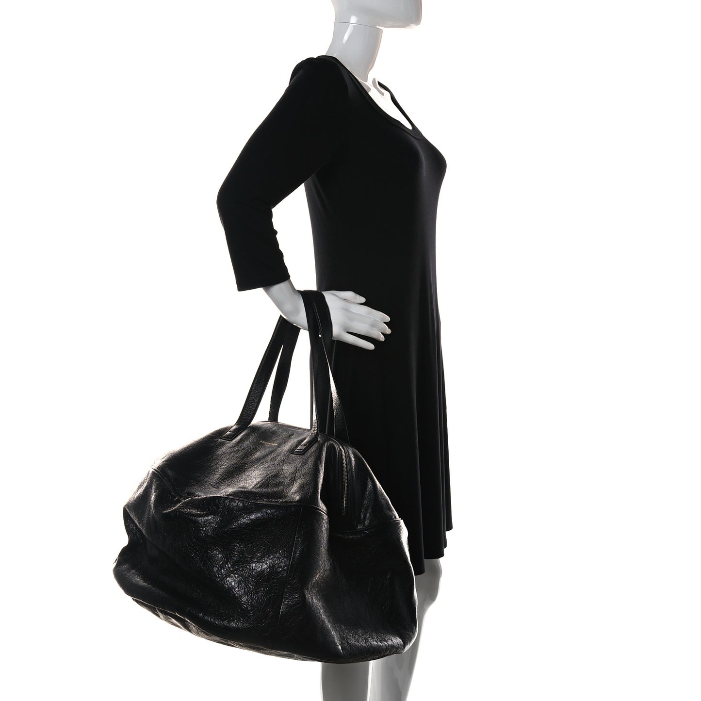Agneau Arena Round Air Hobo L Black