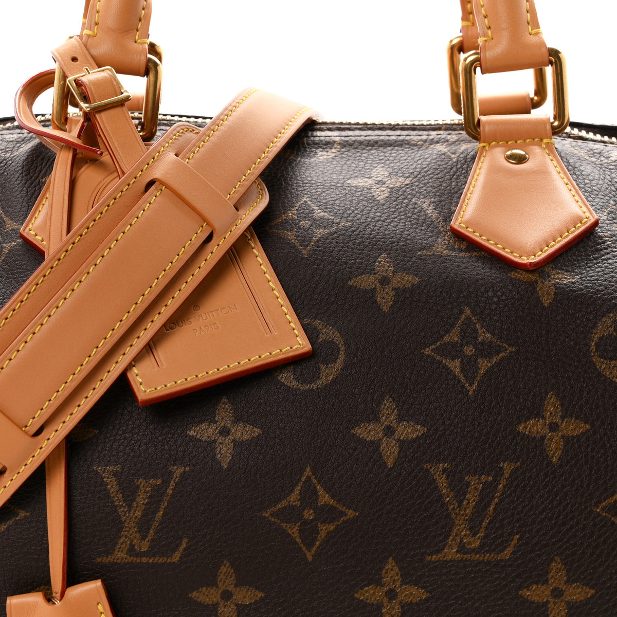 Louis Vuitton Calfskin Monogram Speedy P9 Bandouliere 40 8 of 10