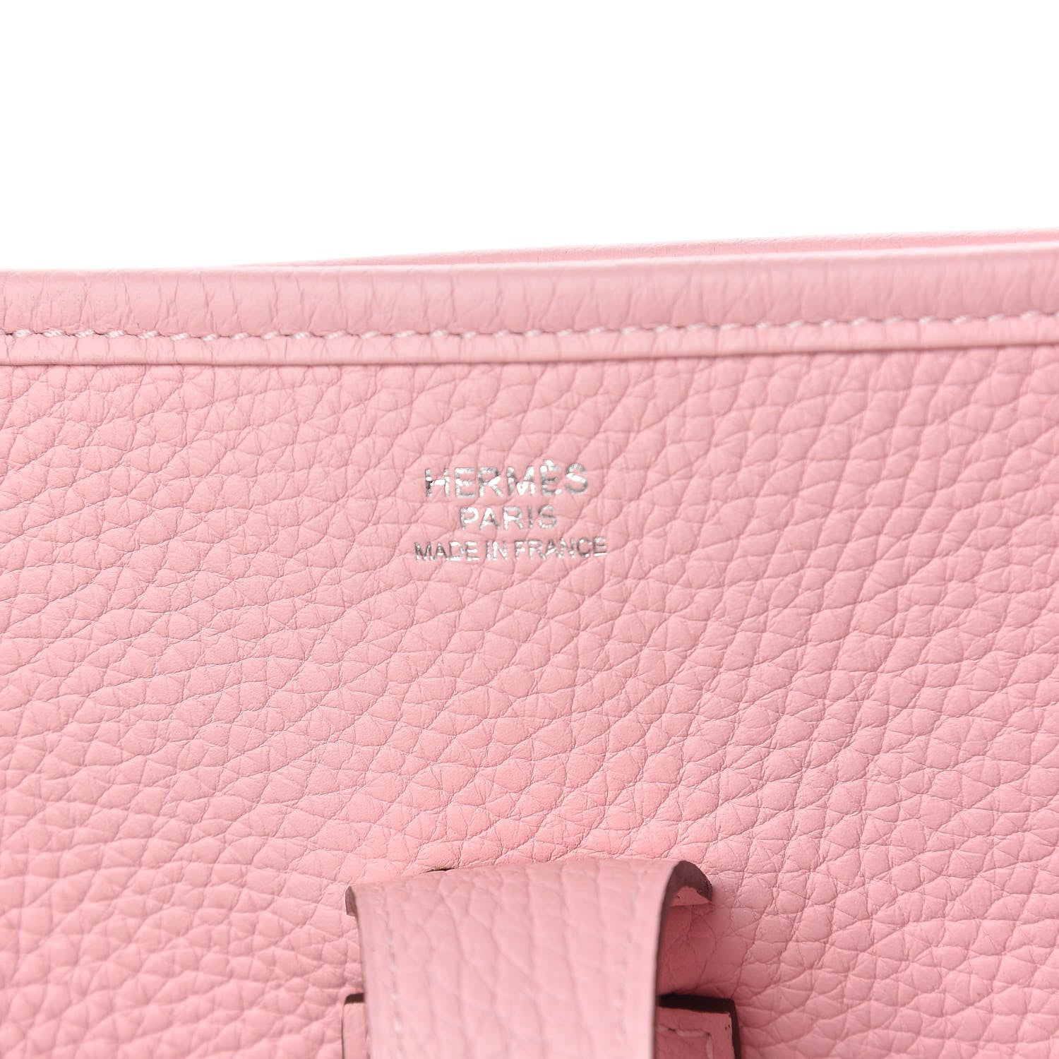 Hermes Taurillon Clemence Evelyne III GM Rose Sakura 6 of 11