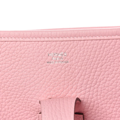 Hermes Taurillon Clemence Evelyne III GM Rose Sakura 6 of 11