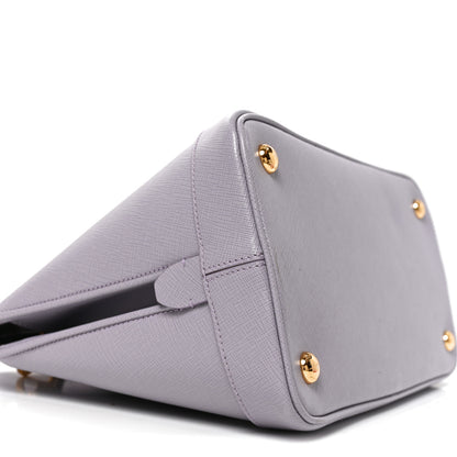 Prada Saffiano Lux Medium Open Promenade Tote Glicine 8 of 9