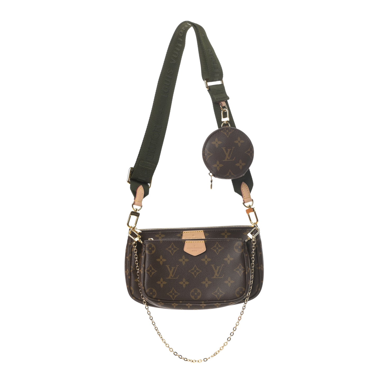 Monogram Multi Pochette Accessories Kaki