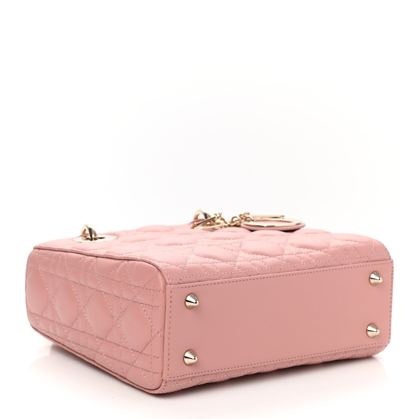 Lambskin Cannage Small My ABC Dior Lady Dior Blush