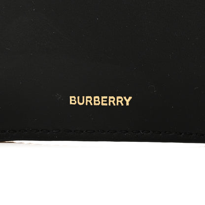 Burberry Grainy Calfskin Vintage Check Small Envelope Wallet Black 6 of 8