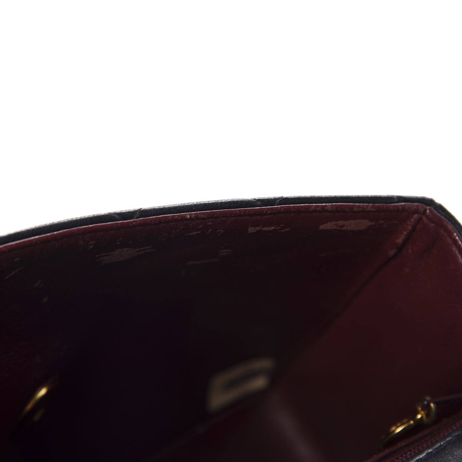 Chanel Lambskin Quilted Mini Square Flap Black 10 of 11