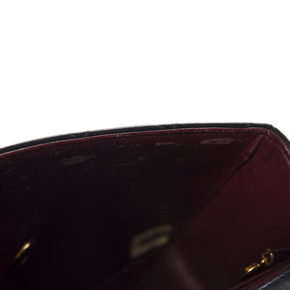 Chanel Lambskin Quilted Mini Square Flap Black 10 of 11