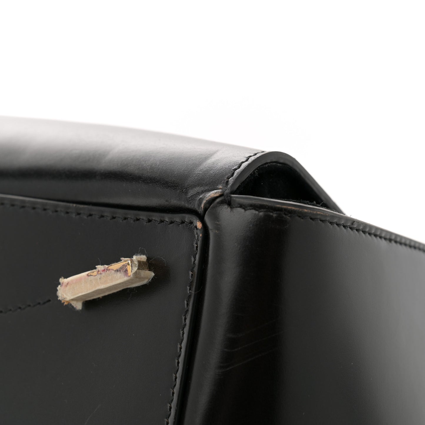 Brushed Off Calfskin XL Gancini Buckles Tote Bag Black