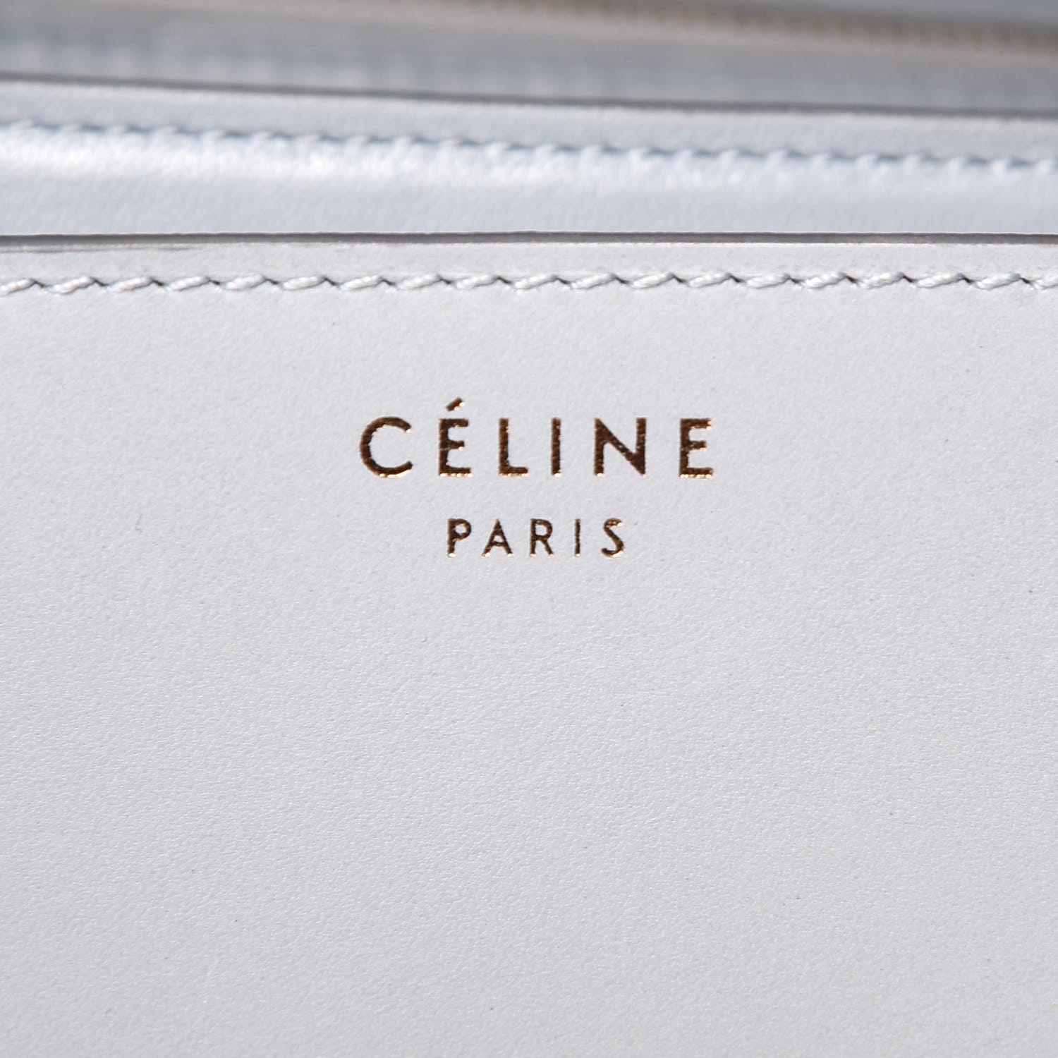 Celine Box Calfskin Medium Classic Box Flap Bag Sky 7 of 8