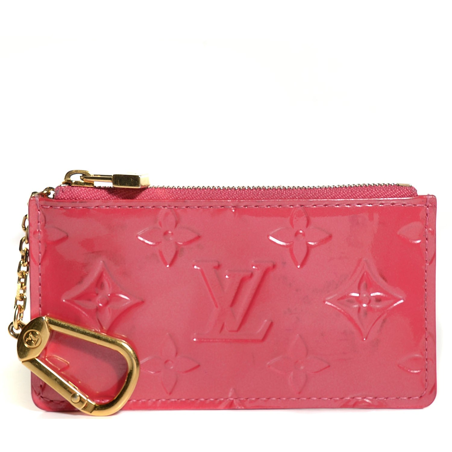 Louis Vuitton Vernis Key Pouch Framboise 1 of 7
