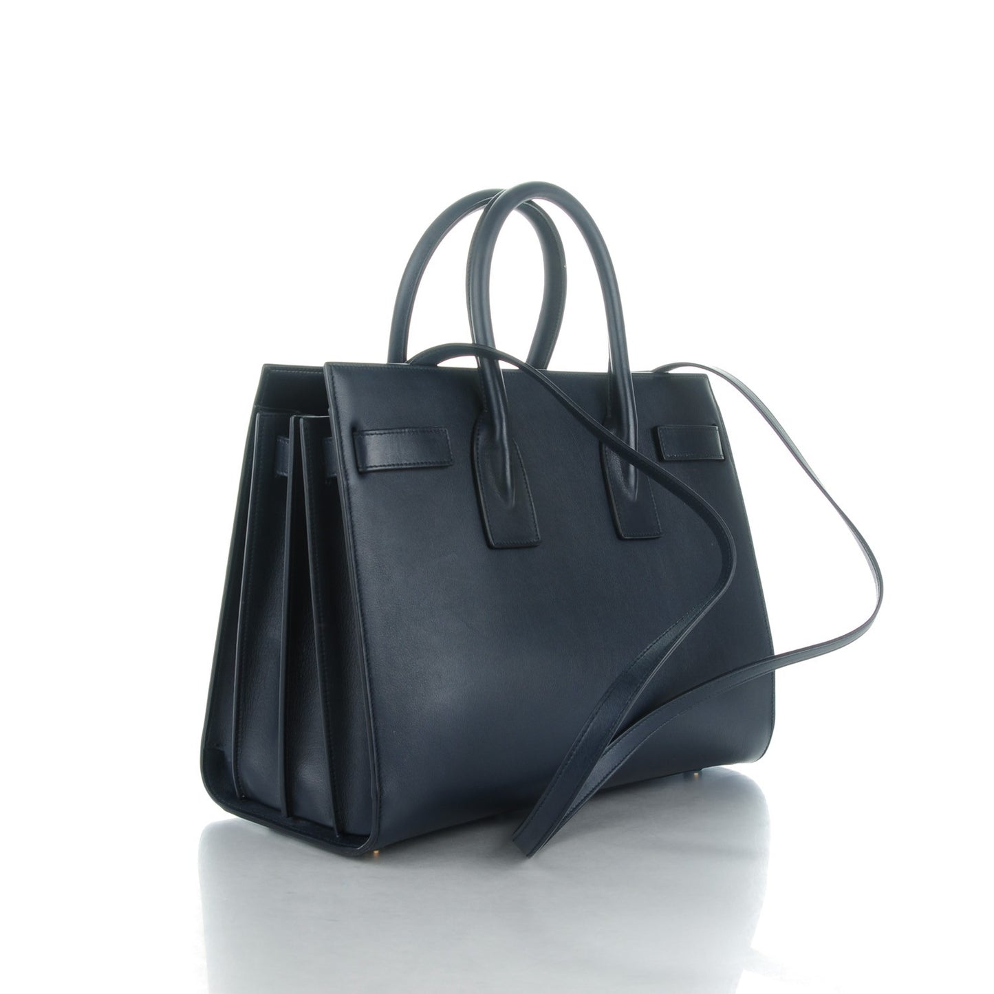 Calfskin Small Sac De Jour Navy