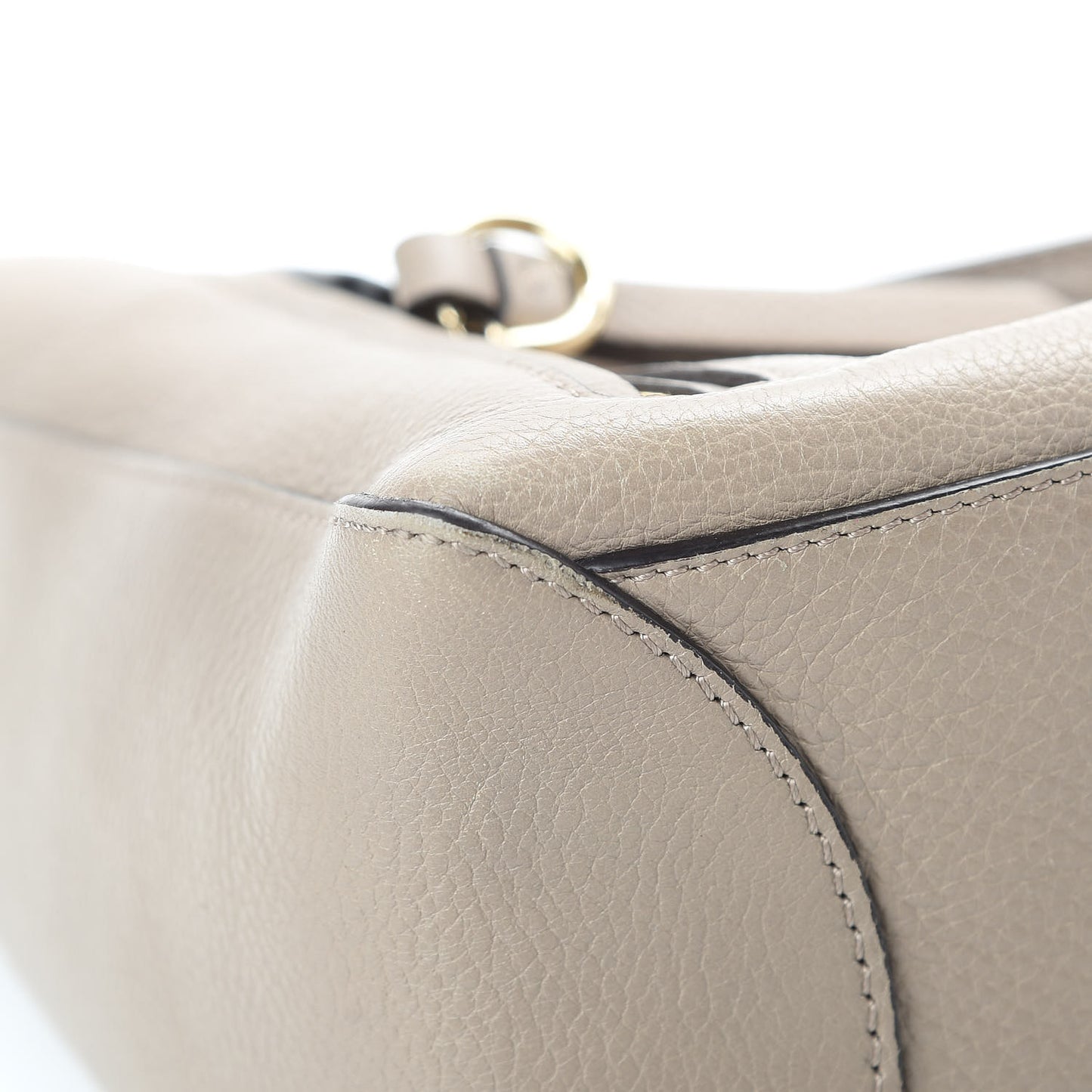Calfskin Medium Faye Day Shoulder Bag Motty Grey
