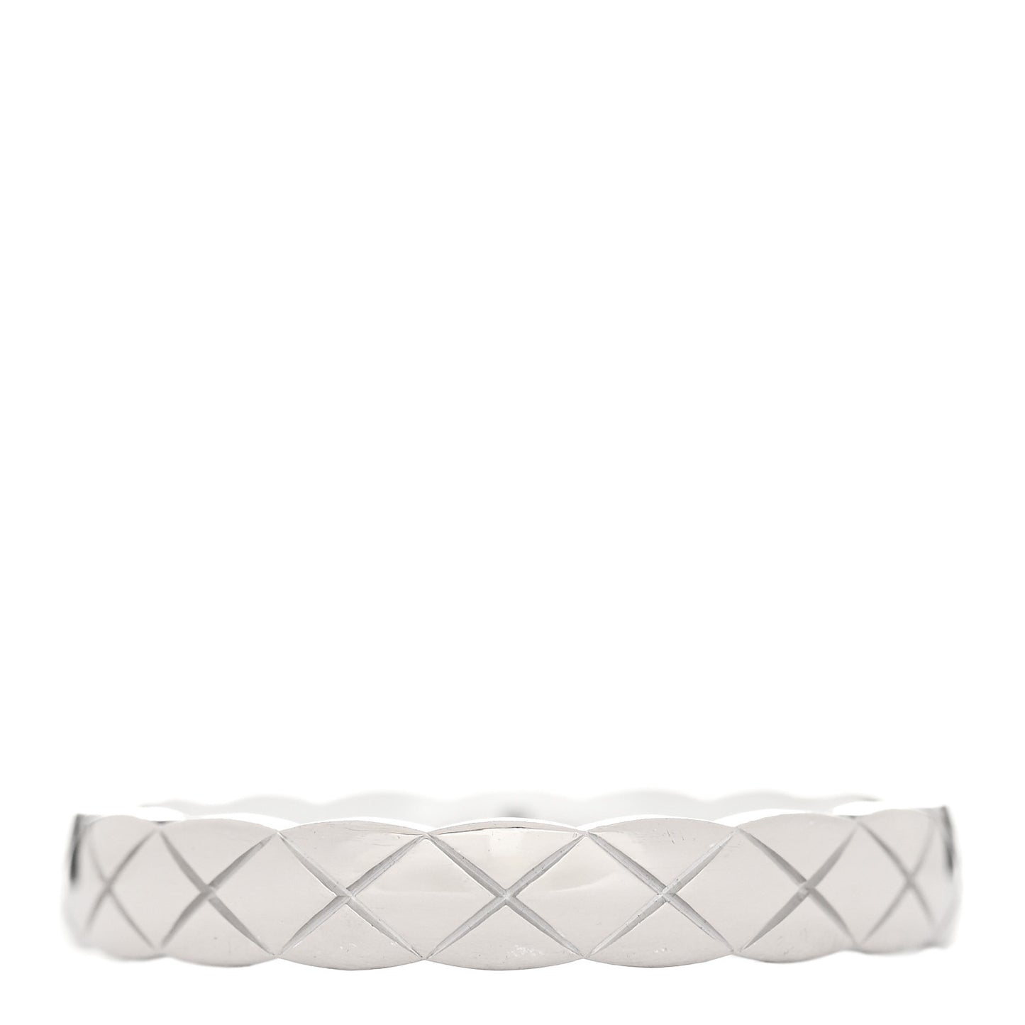 18K White Gold Mini Coco Crush Ring 53 6.5