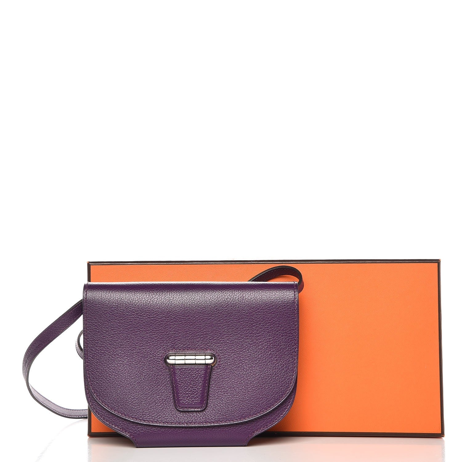 Hermes Veau Evercolor Mini Convoyeur Ultraviolet 8 of 8