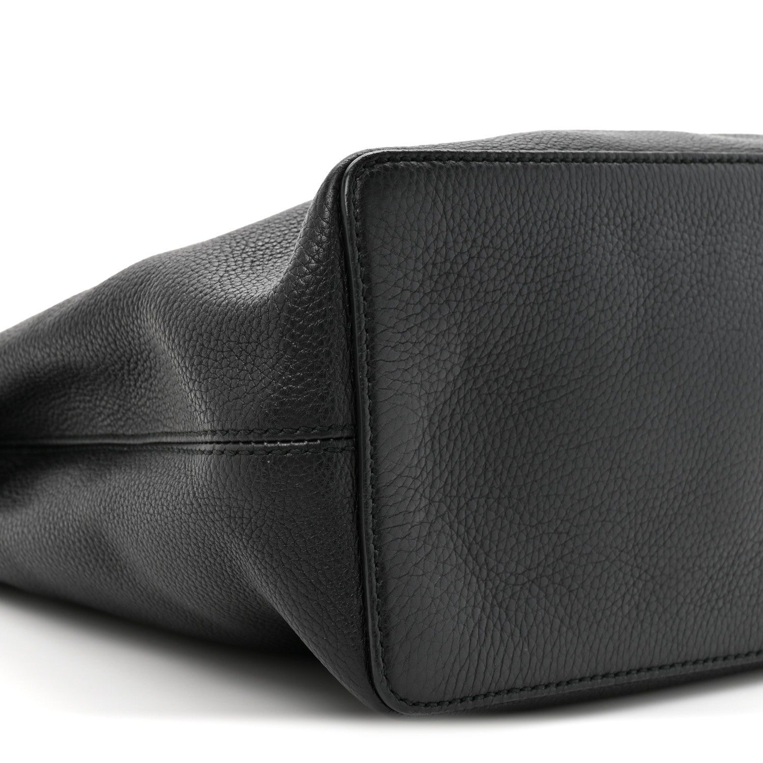 Gucci Pebbled Calfskin Large Soho Hobo Black 10 of 12