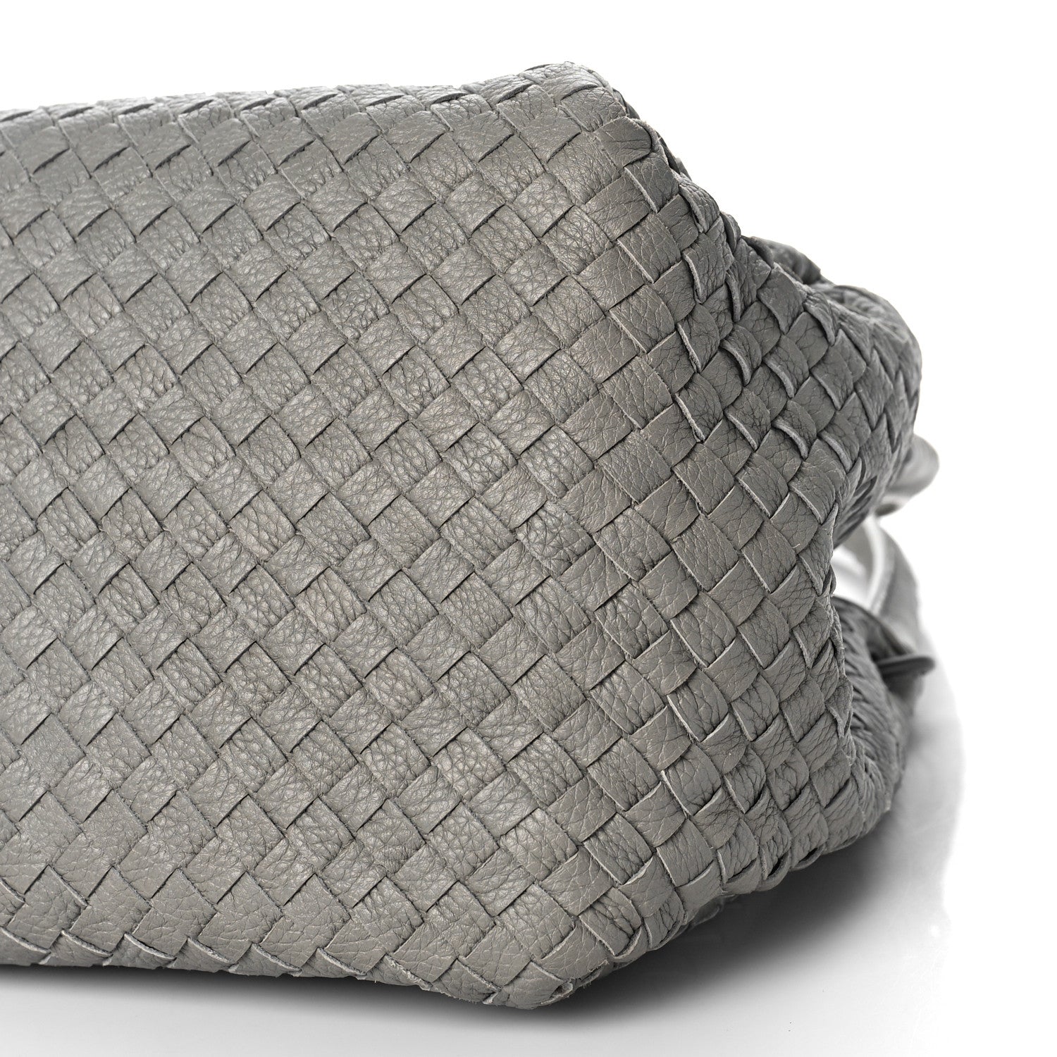 Bottega Veneta Nappa Intrecciato Parachute Bag Grey 7 of 7