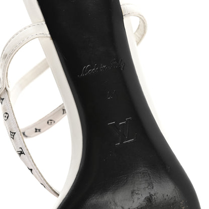 Louis Vuitton Satin Calfskin Citizen Sandal 41 White 15 of 18