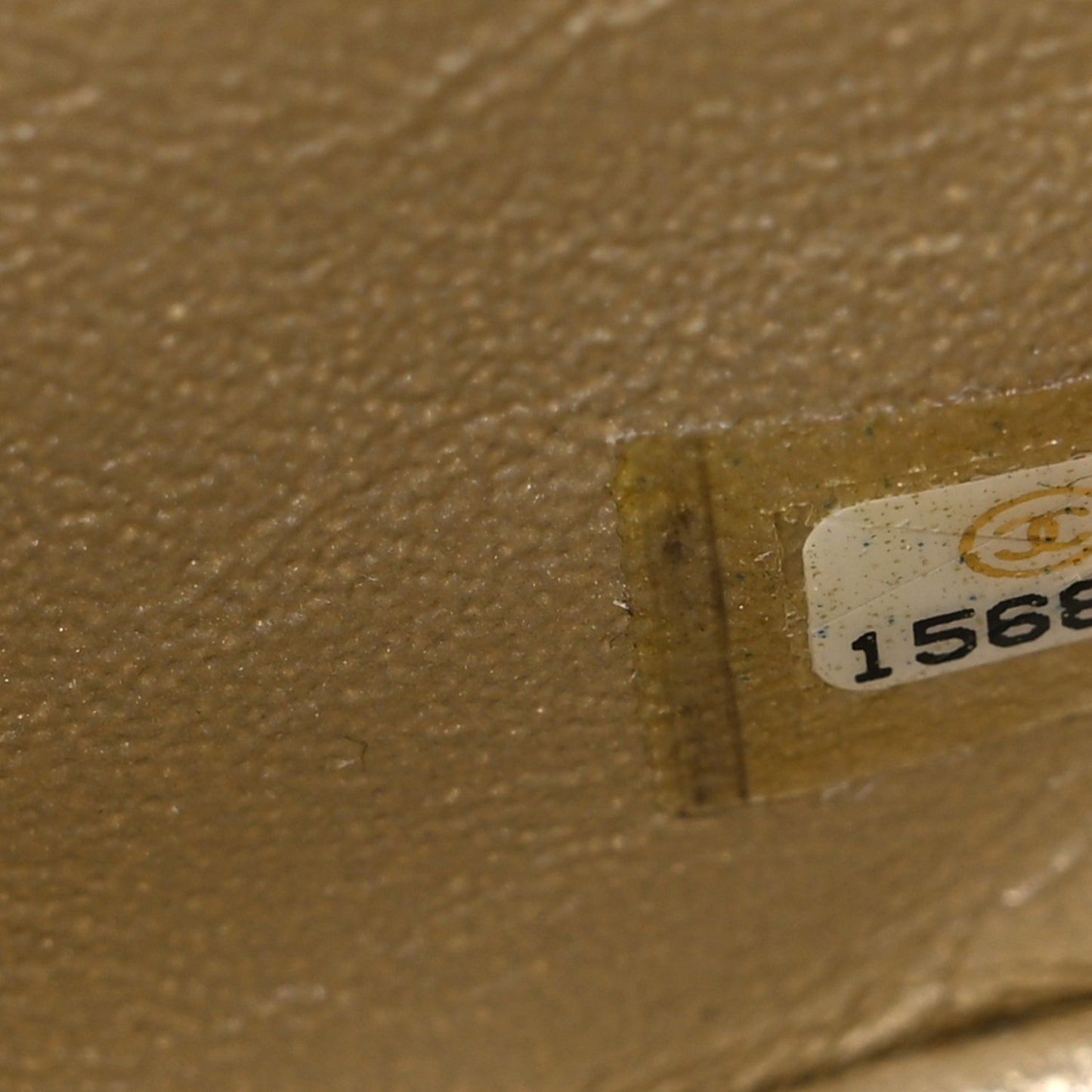 Metallic Aged Calfskin Quilted 2.55 Reissue 226 Flap Pale Gold