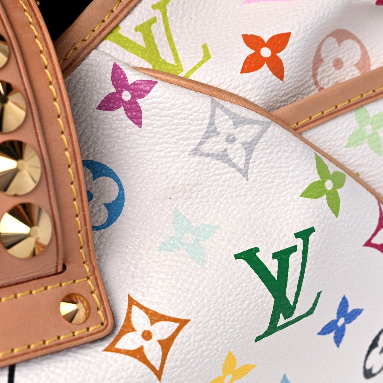 Louis Vuitton Monogram Multicolor Chrissie White 10 of 11