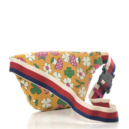 Gucci Supreme Childrens Mushroom Print Belt Bag Yellow 3 of 10