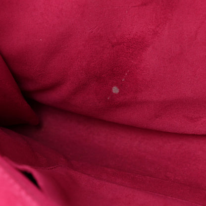 Saint Laurent Calfskin Classic Y Ligne Clutch Fuchsia 15 of 15