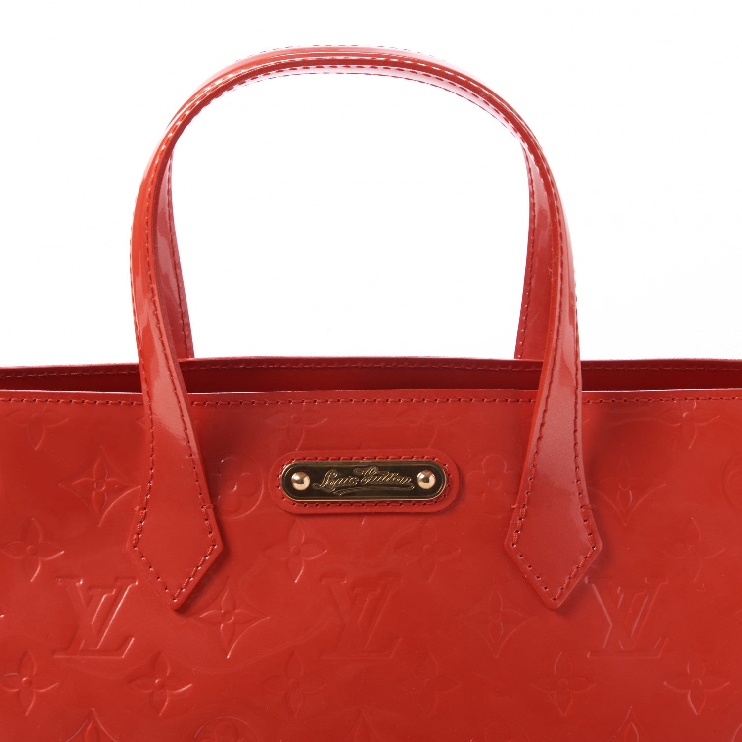 Louis Vuitton Vernis Wilshire PM Orange Sunset 7 of 8