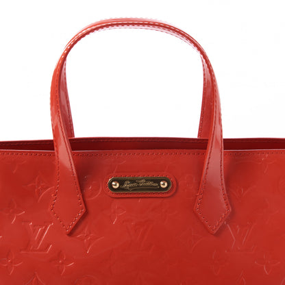 Louis Vuitton Vernis Wilshire PM Orange Sunset 7 of 8